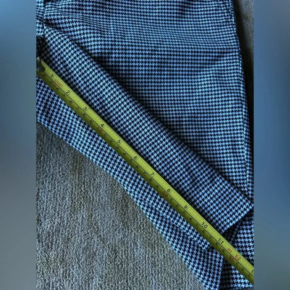 Lauren Ralph Lauren Stretch Knit Bermuda Shorts 10 black herringbone golf NWT - Picture 7 of 10